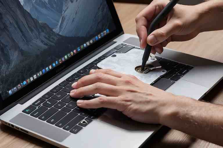 ¿Cómo reparar el trackpad en un MacBook Air 2020?
