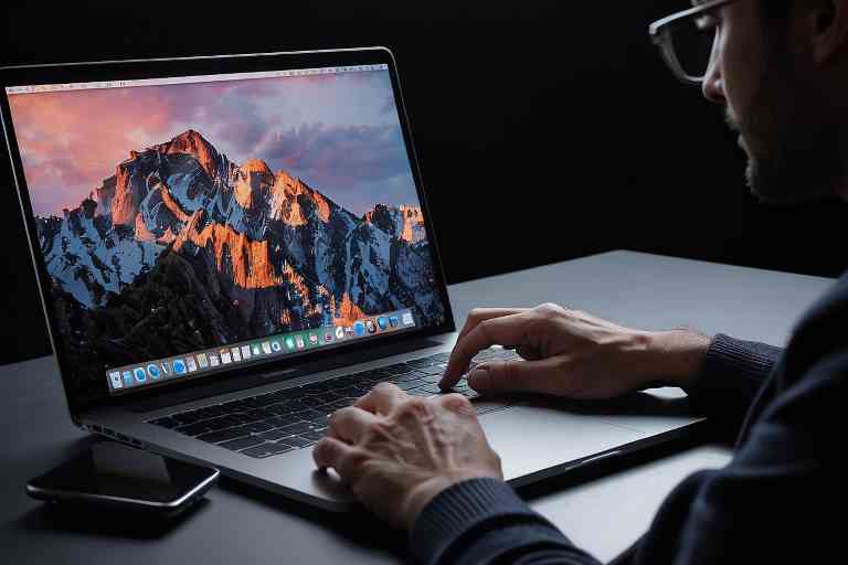 ¿Cómo configurar el modo oscuro en un MacBook Pro 2019?